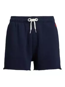 Polo Ralph Lauren шорты с бахромой, синий
