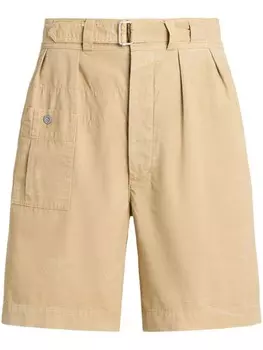 Polo Ralph Lauren шорты с поясом, нейтральный цвет