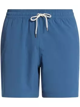 Polo Ralph Lauren шорты с вышитым логотипом, синий