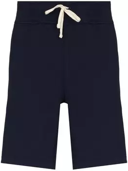 Polo Ralph Lauren шорты с вышивкой Polo Pony, синий
