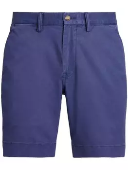 Polo Ralph Lauren шорты с вышивкой Polo Pony, синий