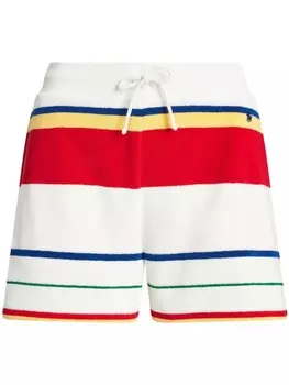Polo Ralph Lauren шорты в полоску, белый