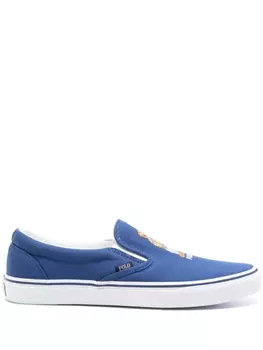 Polo Ralph Lauren слипоны Polo Bear, синий