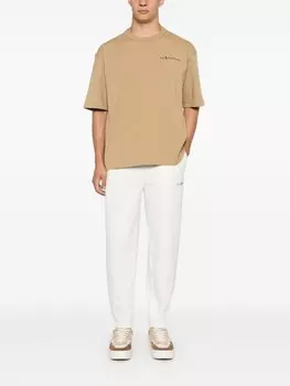 Polo Ralph Lauren спортивные брюки с логотипом, белый