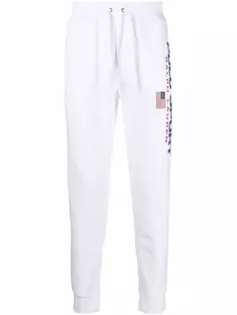 Polo Ralph Lauren спортивные брюки с логотипом, белый
