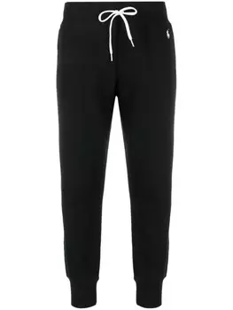 Polo Ralph Lauren спортивные брюки с логотипом Polo Pony, черный