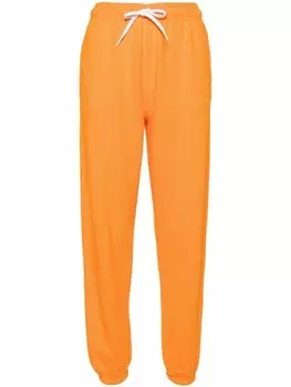 Polo Ralph Lauren спортивные брюки с вышивкой Polo Pony, оранжевый
