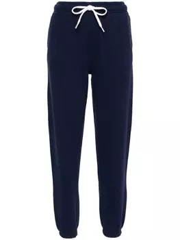 Polo Ralph Lauren спортивные брюки с вышивкой Polo Pony, синий