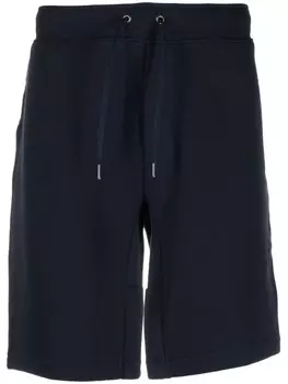 Polo Ralph Lauren спортивные шорты с вышитым логотипом, синий