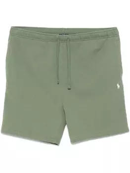 Polo Ralph Lauren спортивные шорты с вышивкой Polo Pony, зеленый