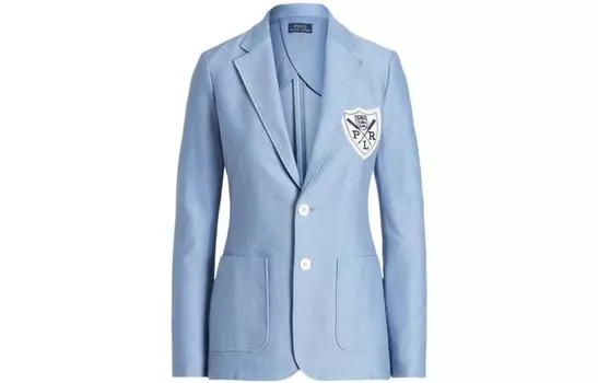 Polo Ralph Lauren SS22 Деловой костюм-пальто Женский синий