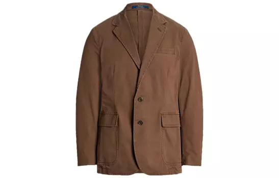 Polo Ralph Lauren SS23 Деловой пиджак мужской коричневый
