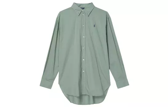 Polo Ralph Lauren SS23 Рубашка женская зеленая