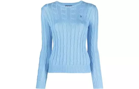 Polo Ralph Lauren SS23 Женский свитер синего цвета
