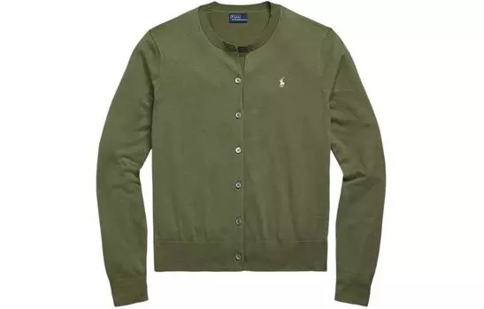 Polo Ralph Lauren SS24 Джемпер женский цветочный зеленый