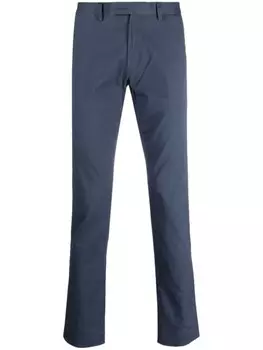 Polo Ralph Lauren straight-leg tailored trousers, синий