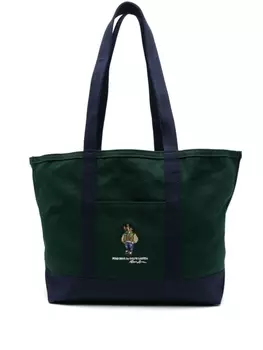 Polo Ralph Lauren сумка-тоут Polo Bear, зеленый