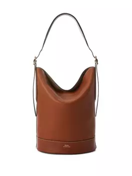 Polo Ralph Lauren сумка-тоут Vachetta с логотипом, коричневый