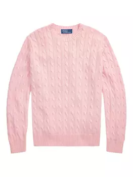 Polo Ralph Lauren свитер фактурной вязки, розовый