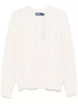 Polo Ralph Lauren свитер Fisherman, белый