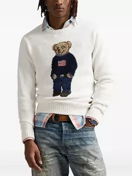 Polo Ralph Lauren свитер Polo Bear, белый