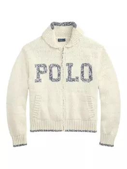 Polo Ralph Lauren свитер с круглым вырезом, белый
