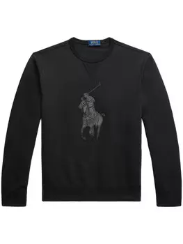 Polo Ralph Lauren свитер с логотипом, черный