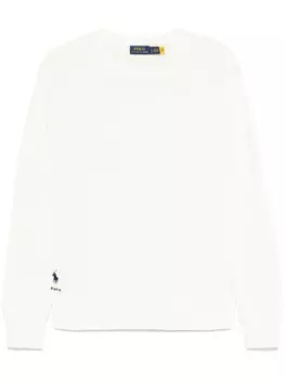 Polo Ralph Lauren свитер с логотипом Polo Pony, белый