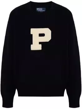 Polo Ralph Lauren свитер с логотипом, синий