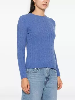Polo Ralph Lauren свитер с вышивкой Polo Pony, синий