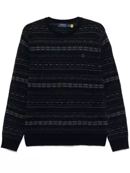 Polo Ralph Lauren свитер в стиле фэр-айл, синий