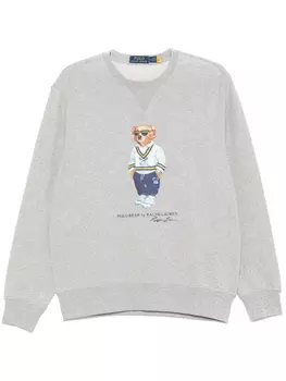 Polo Ralph Lauren толстовка Bear, серый