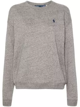 Polo Ralph Lauren толстовка из джерси, серый