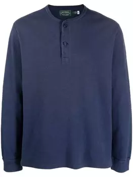 Polo Ralph Lauren толстовка на пуговицах, синий