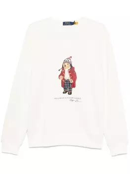 Polo Ralph Lauren толстовка Polo Bear, белый