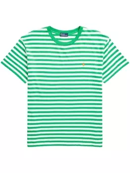Polo Ralph Lauren толстовка Polo Pony в полоску, зеленый