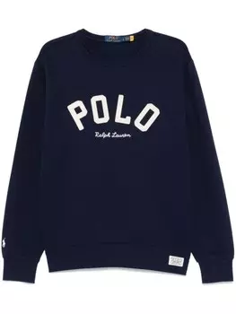Polo Ralph Lauren толстовка RL с логотипом, синий