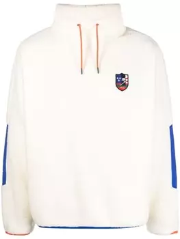 Polo Ralph Lauren толстовка с аппликацией логотипа, белый