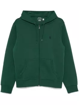Polo Ralph Lauren толстовка с капюшоном на молнии, зеленый