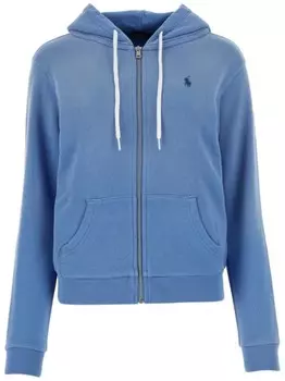 Polo Ralph Lauren толстовка с капюшоном Polo Pony из хлопка, синий