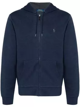 Polo Ralph Lauren толстовка с капюшоном с мотивом Polo Pony, синий