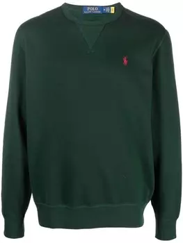 Polo Ralph Lauren толстовка с круглым вырезом, зеленый