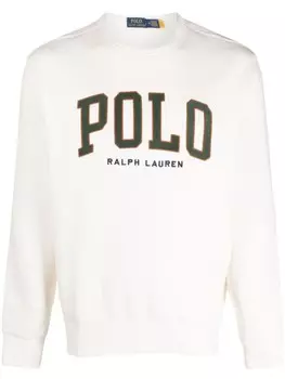 Polo Ralph Lauren толстовка с логотипом, белый