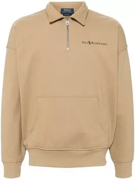Polo Ralph Lauren толстовка с логотипом, нейтральный цвет