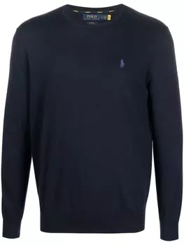 Polo Ralph Lauren толстовка с логотипом Polo Pony, синий