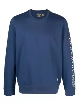 Polo Ralph Lauren толстовка с логотипом, синий
