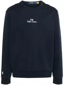 Polo Ralph Lauren толстовка с мотивом Polo Pony, синий