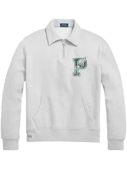 Polo Ralph Lauren толстовка с V-образным вырезом, серый