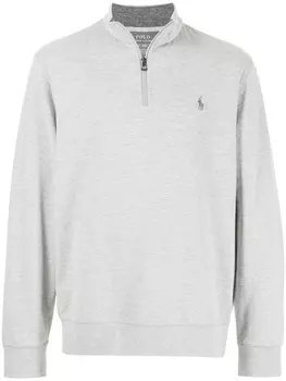 Polo Ralph Lauren толстовка с вышитым логотипом, серый