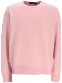 Polo Ralph Lauren толстовка с вышитым логотипом, розовый